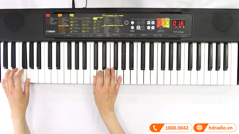 Đàn Organ Yamaha PSR F52, 61 Phím, 32 âm Polyphony, 136 âm sắc-12