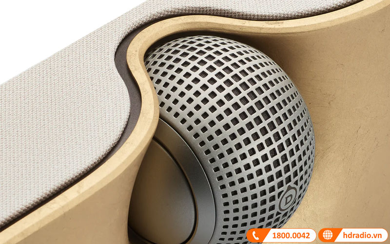Loa soundbar Devialet Dione Opera de Paris mạ vàng, 950W, HDMI eARC, Optical, TOSLINK, AirPlay 2, Bluetooth 5.0, UPnP, Wifi-3