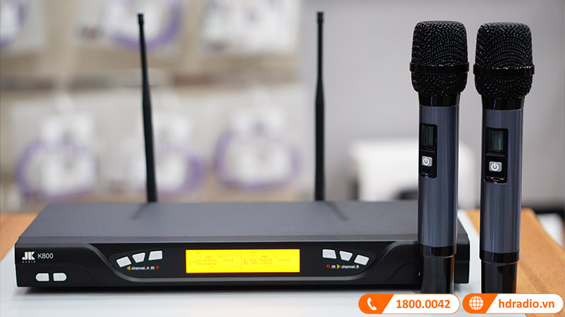 Micro JKaudio K800, Cảm biết gia tốc, Cảm biến tự ngắt, Dò sóng sạch-1