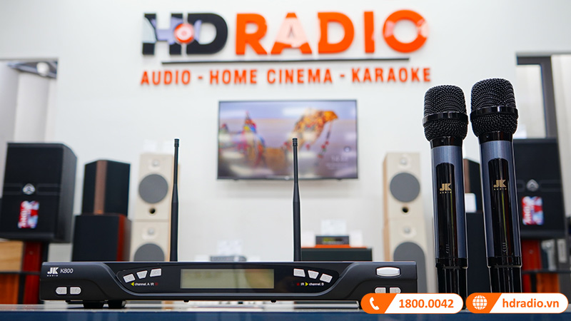 Micro JKaudio K800, Cảm biết gia tốc, Cảm biến tự ngắt, Dò sóng sạch-18