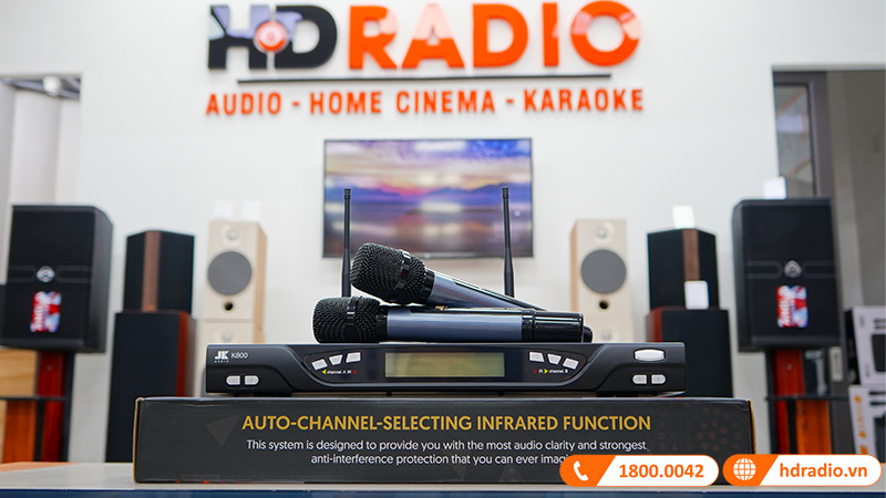 Micro JKaudio K800, Cảm biết gia tốc, Cảm biến tự ngắt, Dò sóng sạch-22