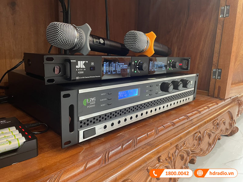 Dàn karaoke Wharfedale HK30 (Wharfedale WH10 Neo, JKaudio K300, Kiwi PD8000)-5