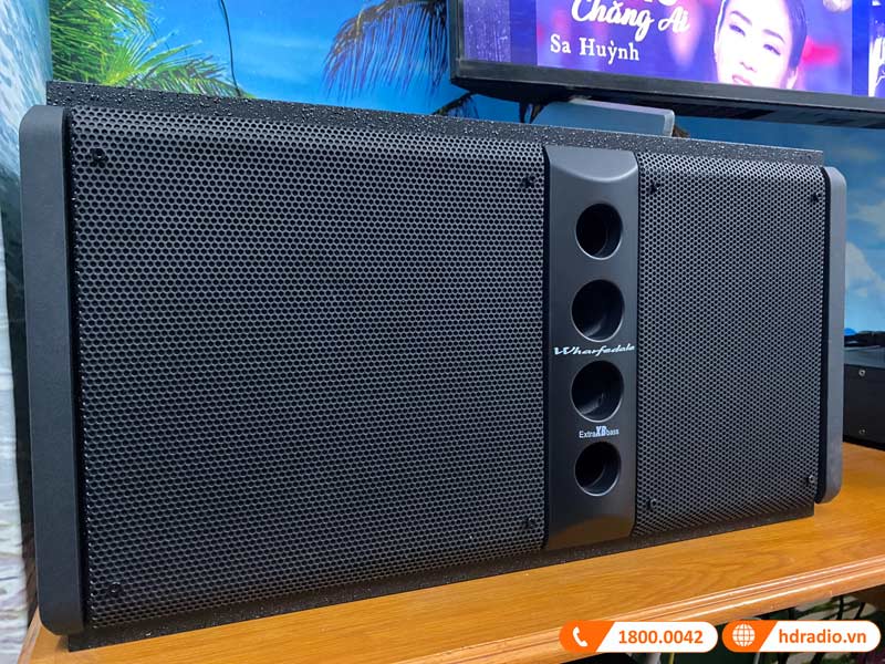 Dàn Karaoke Wharfedale HK37 (Wharfedale 5190, Công suất, DK1000, Micro Không dây)-3