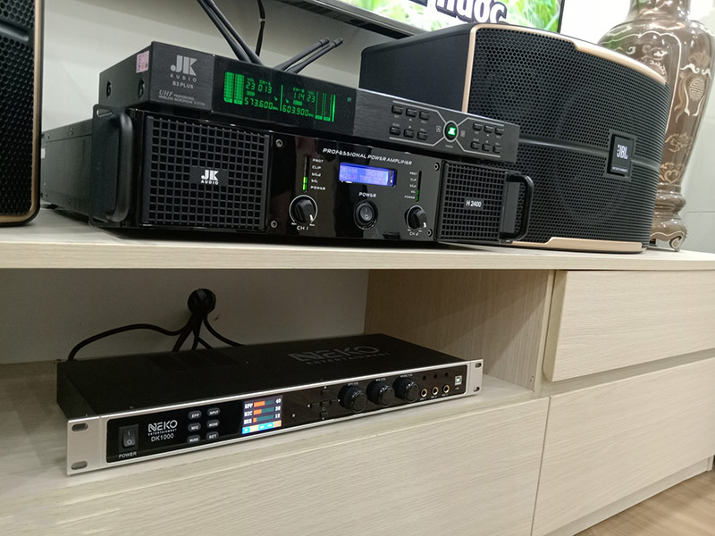 Dàn karaoke JBL gia đình HK24 (JBL Pasion 10, Công suất, vang cơ, micro, Sub)-6