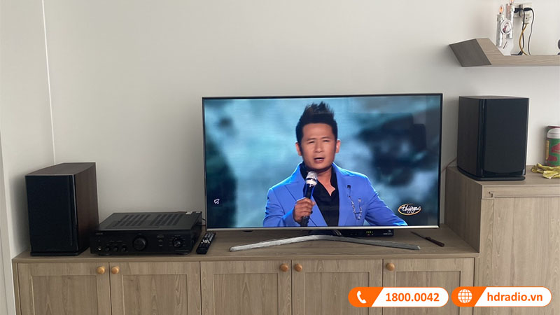 Dàn âm thanh nghe nhạc Mini Denon HD44 (Denon PMA 600NE + Wharfedale Diamond 11.2)-5