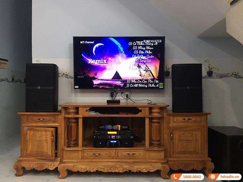 Dàn Karaoke Cao Cấp HDR68 ( Wharfedale Wh12 , Công suất, X6000 Plus, Micro JKaudio B9)-10