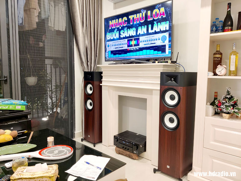 Dàn âm thanh nghe nhạc 2.0 DENON, JBL HD48 (Denon DRA-800H + JBL Stage A190)-7