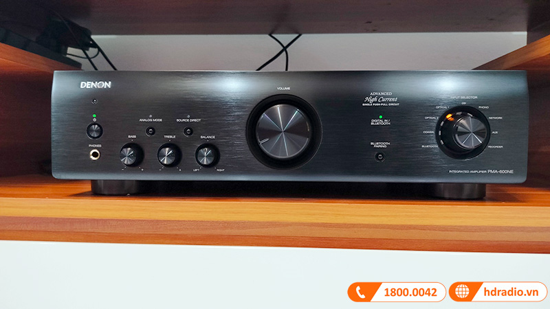 Amply Denon PMA 600NE, 2 Kênh, 45W/CH (8 Ohm), Có Bluetooth-10