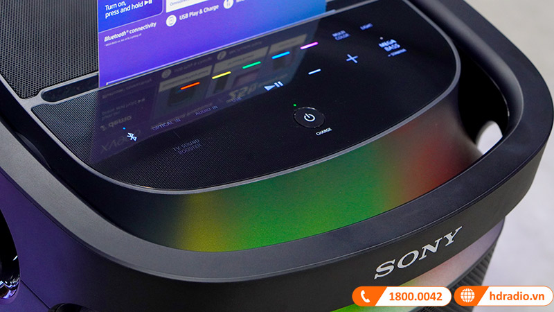 Loa Sony SRS-XV900, Bluetooth 5.2, Pin 25h, Music Center, Bluetooth, AUX-26