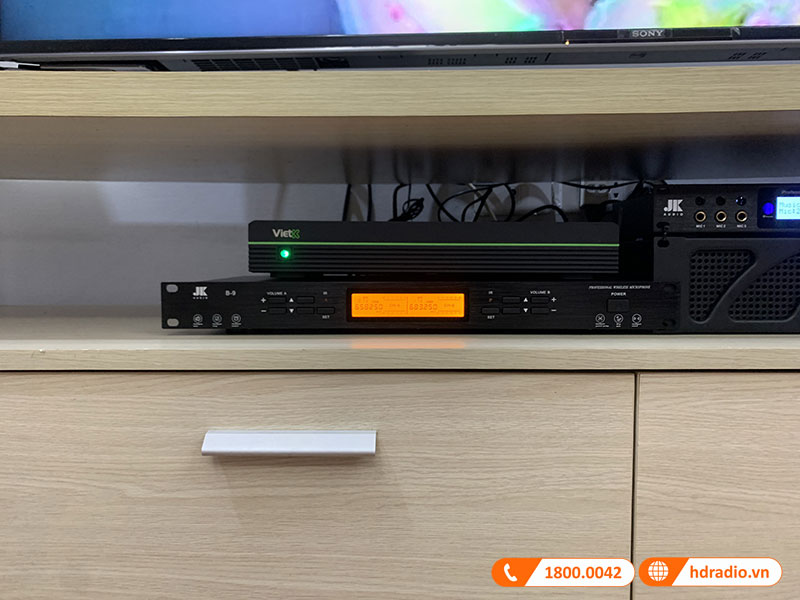 Micro không dây JKAudio B9, Cảm biết gia tốc, Cảm biến tự ngắt, Dò sóng sạch-12