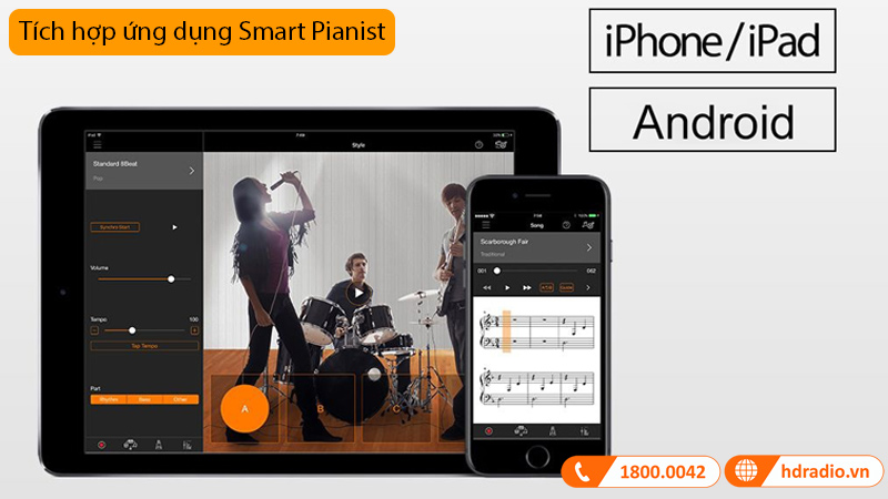 Đàn Piano Yamaha CLP-725-18