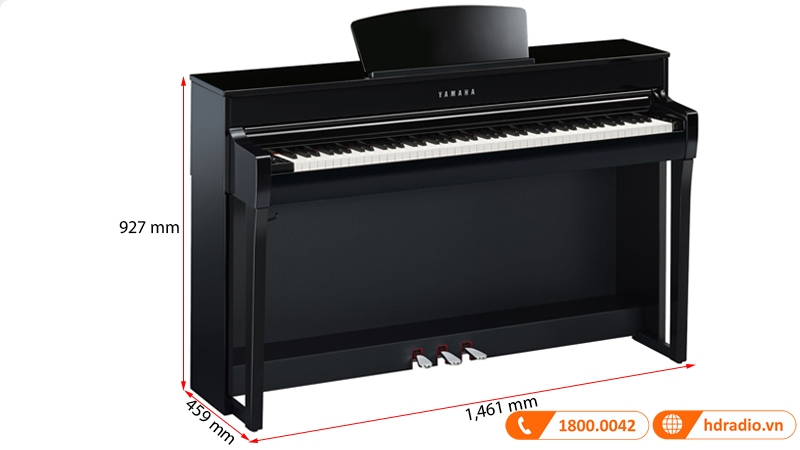 Đàn Piano Yamaha CLP-745-3