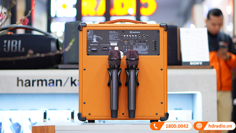 Loa Sumico MSP10 Bass 25,4 cm, Công suất 100W, 2 micro-11