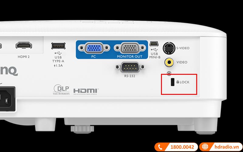 Máy chiếu BenQ MS560, 4000 ANSI Lumens, SVGA-5