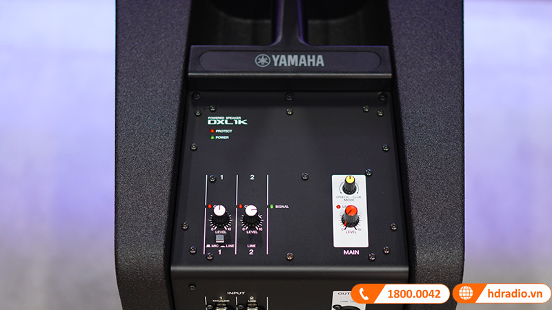 Loa Yamaha DXL1K, Công Suất 1100W, Mixer 2 kênh, XLR-6