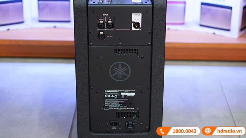 Loa Yamaha DXL1K, Công Suất 1100W, Mixer 2 kênh, XLR-12