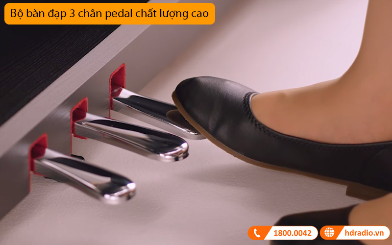 Đàn Piano Yamaha YDP-145, 88 Phím GHS, 10 âm sắc, 192 âm Polyphony, âm thanh Yamaha CFX-9