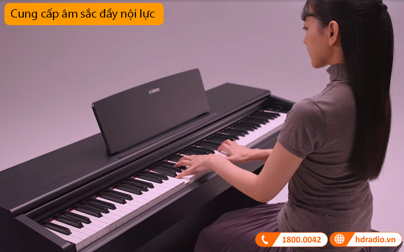 Đàn Piano Yamaha YDP-145, 88 Phím GHS, 10 âm sắc, 192 âm Polyphony, âm thanh Yamaha CFX-10
