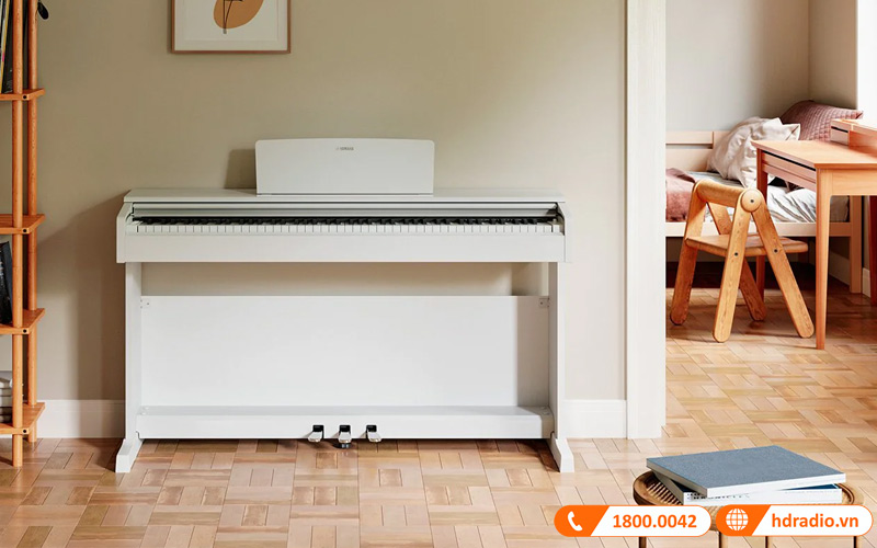 Đàn Piano Yamaha YDP-145, 88 Phím GHS, 10 âm sắc, 192 âm Polyphony, âm thanh Yamaha CFX-15