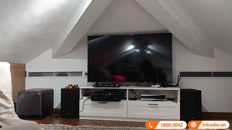 Dàn Karaoke cao cấp HDR79 ( Tecnare E10, Công suất, Vang số, Micro K800, Loa Sub )-1