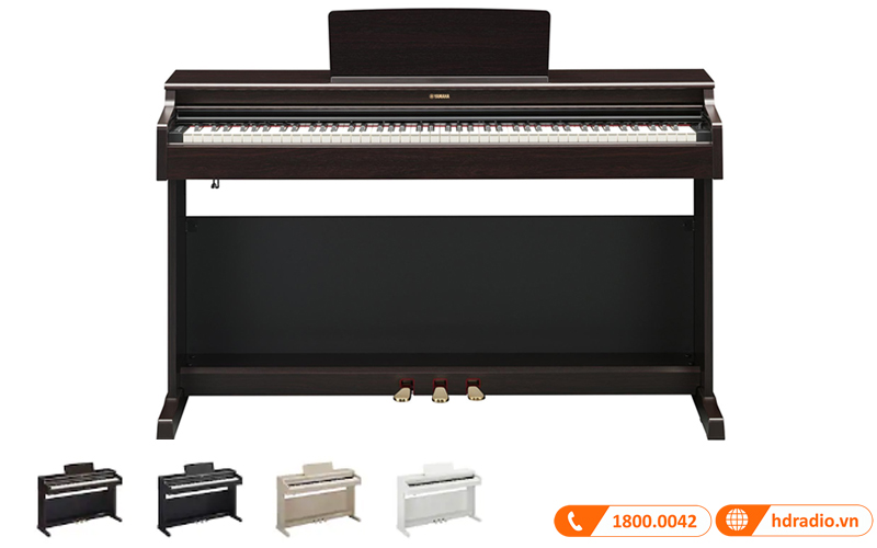 Đàn Piano Yamaha YDP-165, 88 Phím GH3, 10 âm sắc, 192 âm Polyphony, Âm thanh Yamaha CFX-3