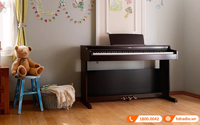Đàn Piano Yamaha YDP-165, 88 Phím GH3, 10 âm sắc, 192 âm Polyphony, Âm thanh Yamaha CFX-15