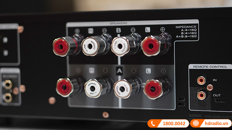 Amply Marantz PM8006, 2 Kênh, 70W/CH (8 Ohm), Kết nối Analog LR-15