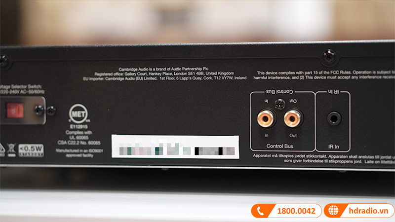 Đầu CD Cambridge Audio CXC V2, RCA, OPTICAL, COAXIAL (Hỗ trợ CD, CD-R / RW)-12