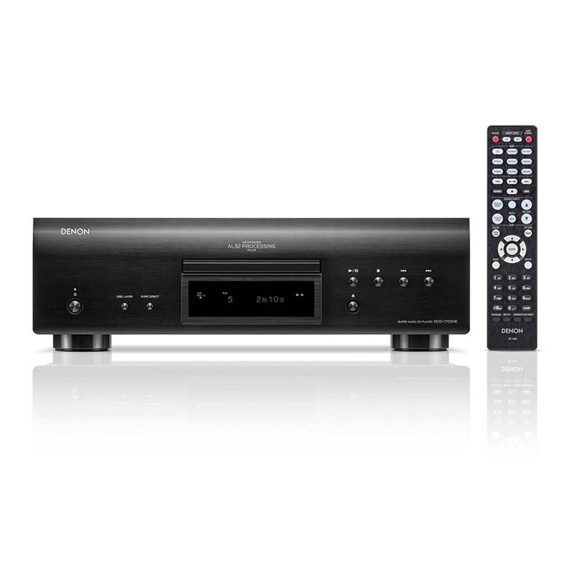 Đầu CD Denon DCD-1700NE, RCA, Optical, Coaxial (Hỗ trợ SACD/CD/CD-R/CD-RW DVD-R/+R/-RW/+RW)-2