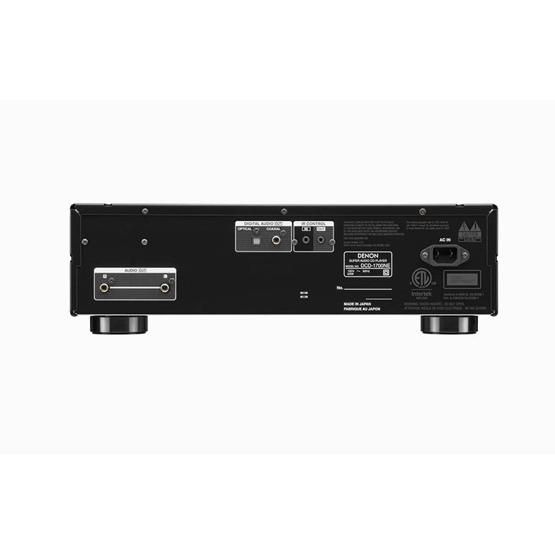 Đầu CD Denon DCD-1700NE, RCA, Optical, Coaxial (Hỗ trợ SACD/CD/CD-R/CD-RW DVD-R/+R/-RW/+RW)-6