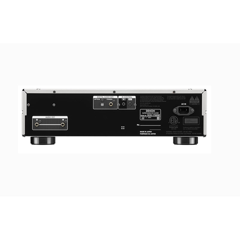 Đầu CD Denon DCD-1700NE, RCA, Optical, Coaxial (Hỗ trợ SACD/CD/CD-R/CD-RW DVD-R/+R/-RW/+RW)-7