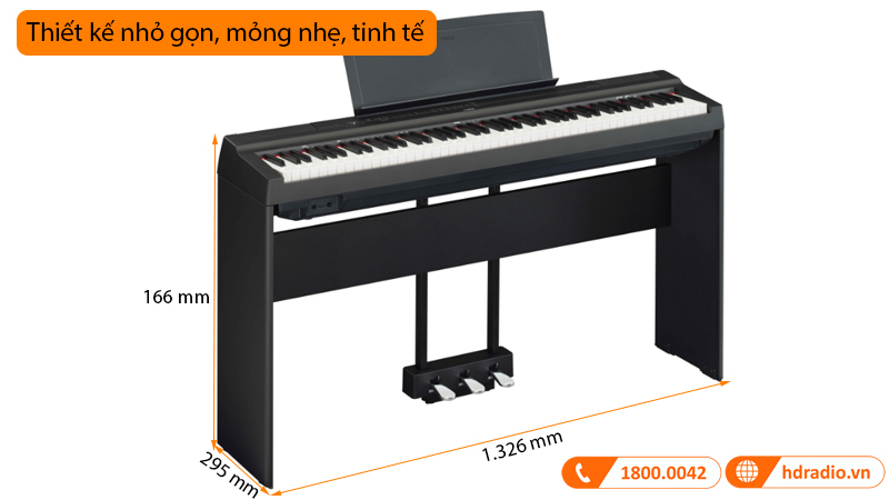 Đàn Piano Yamaha P-125a-2