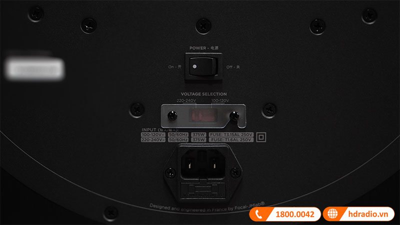 Loa Sub Focal 600P, Bass 30cm, 300W (Sub Điện)-24