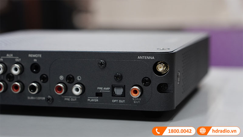 DAC Yamaha WXC-50, Chip ESS DAC, Bluetooth, Air Play, MusicCast, Wifi-20