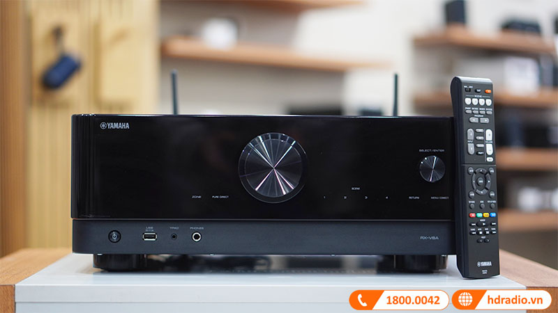 Amply Yamaha RX-V6A, 8K, 7.2 Kênh, 100W/CH, Bluetooth-4