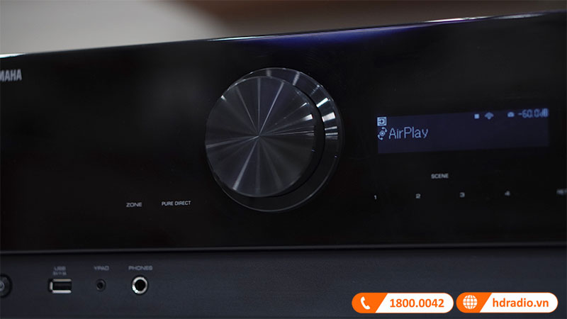 Amply Yamaha RX-V6A, 8K, 7.2 Kênh, 100W/CH, Bluetooth-25