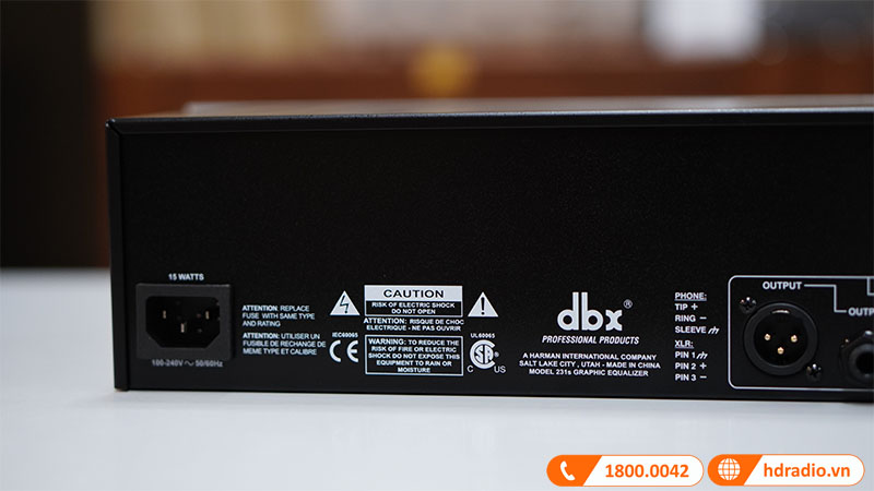 Equalizer DBX 231S ( Ba Sao )-14
