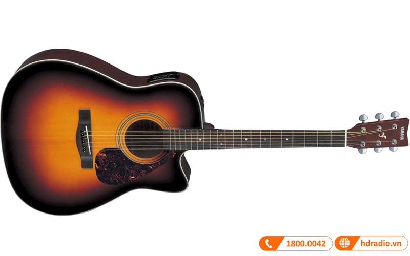 Đàn Guitar Yamaha FX370C, electro-acoustic guitar-1