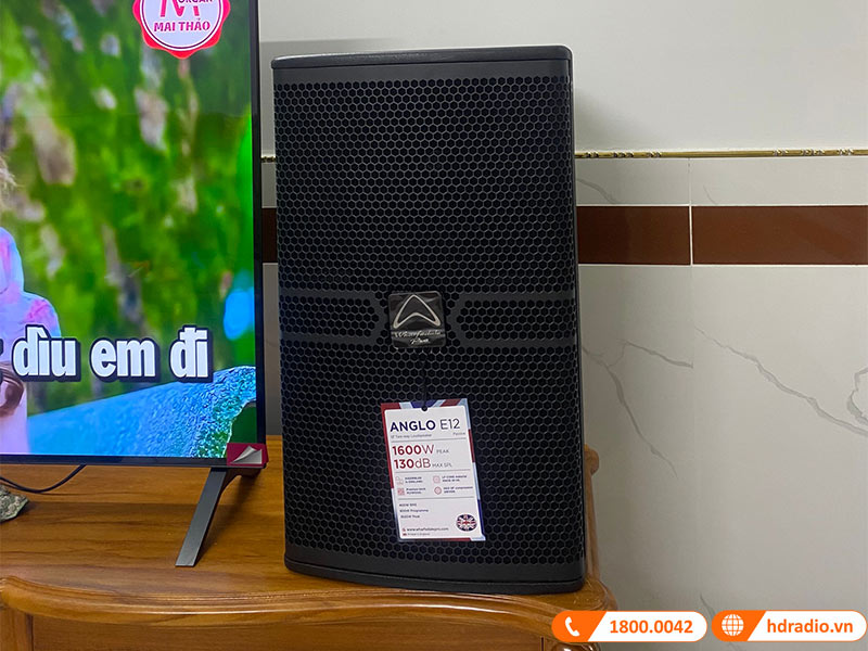 Dàn Karaoke Cao Cấp HDR52 ( Whafedale Anglo E12, Công suất, Jkaudio X6000 Plus, K800 )-3