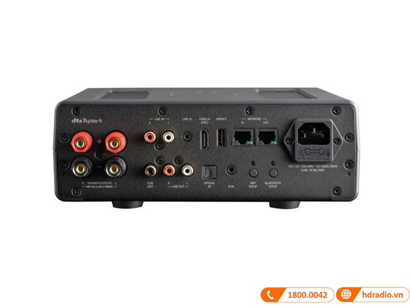 Amply SVS Prime Wireless Pro SoundBase, 2 kênh, 150W/kênh, WiFi, Bluetooth, HDMI-2