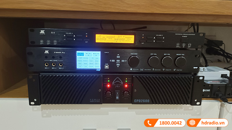 Micro không dây JKAudio B9, Cảm biết gia tốc, Cảm biến tự ngắt, Dò sóng sạch-19