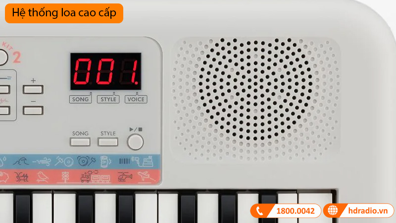 Đàn Organ Yamaha PSS-E30, organ mini-7