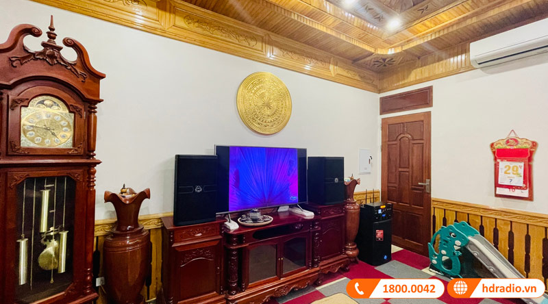 Dàn karaoke cao cấp HDR84 (Wharfedale Anglo X12A, AX15B, JKaudio H2600, X9000 Pro, K800)-3