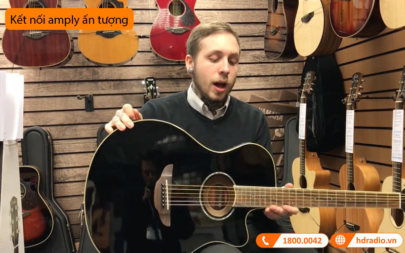 Đàn Guitar Yamaha APX600, electro-acoustic guitar-13