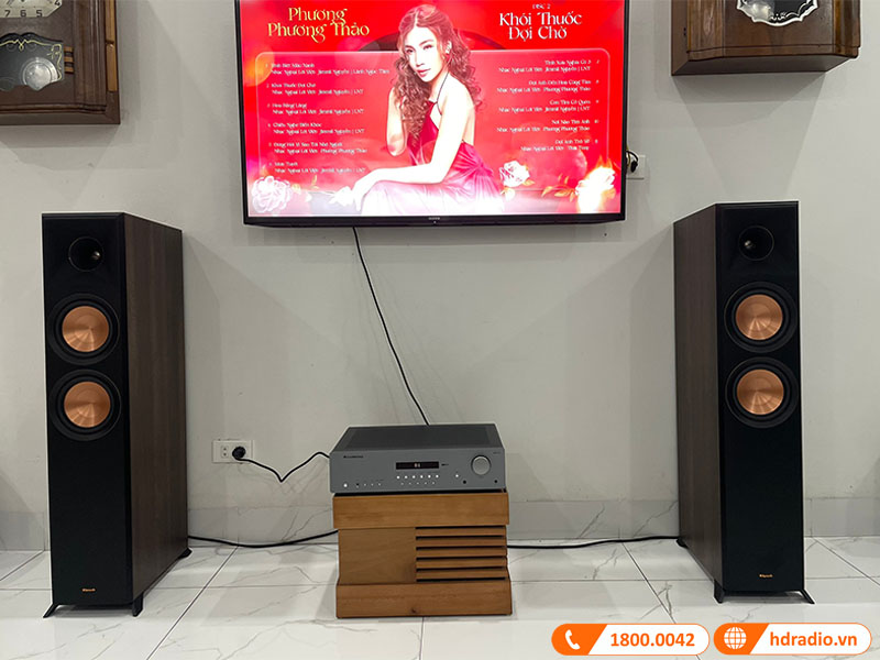 Dàn nghe nhạc Klipsch, Cambridge NN86 (Klipsch RP-6000F II, Cambridge AXR100)-1