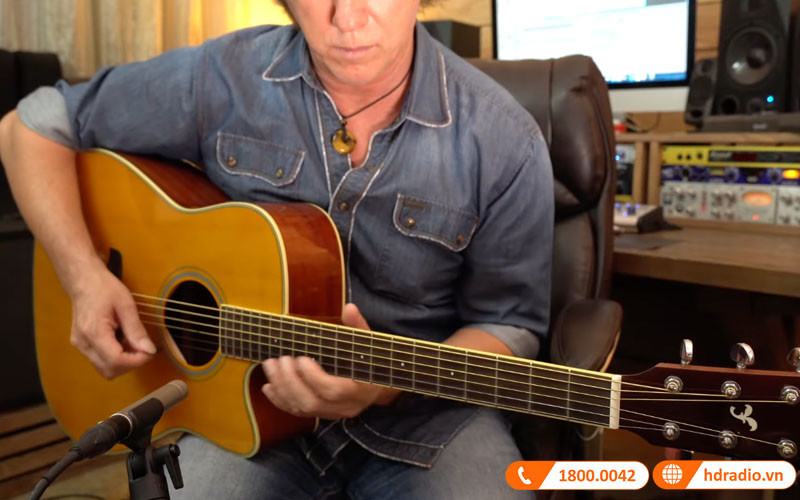 Đàn Guitar Yamaha FGC-TA, electro-acoustic guitar-2