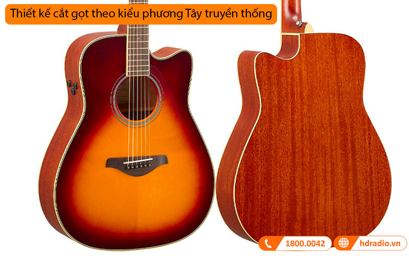 Đàn Guitar Yamaha FGC-TA, electro-acoustic guitar-3