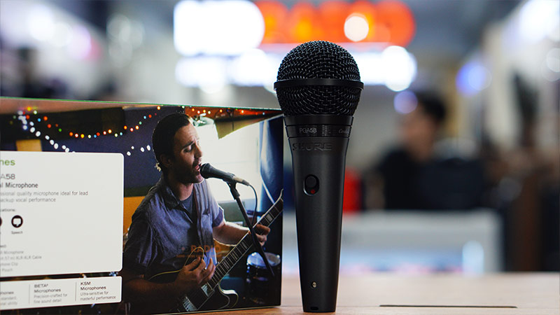 Micro có dây Shure PGA58-XLR, Dây dài 4.5m-3