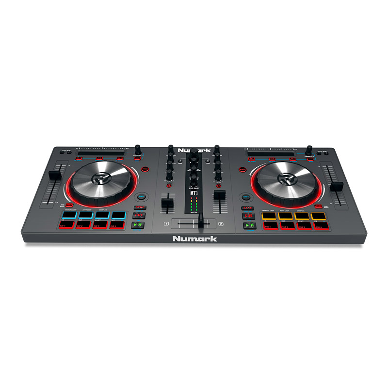 Bàn DJ Numark Mixtrack 3 - Virtual DJ, 16 pads, 1.8 kg, Hàng mới-3