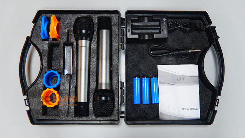 Pin sạc mic Kiwi loại to (Kiwi A1, JKaudio B1 pro)-2